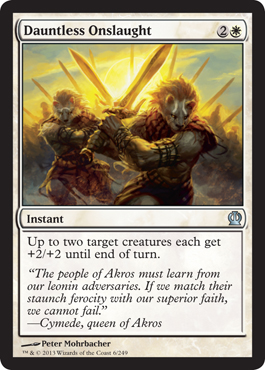 Dauntless Onslaught - Theros Spoiler