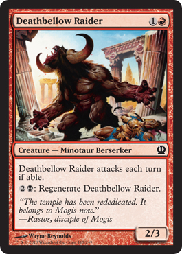 Deathbellow Raider - Theros Spoiler