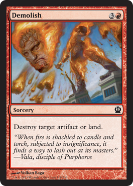 Demolish - Theros Spoiler