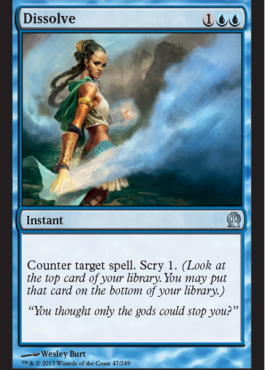 Dissolve - Theros Spoiler