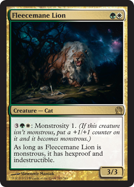 Fleecemane Lion - Theros Spoiler