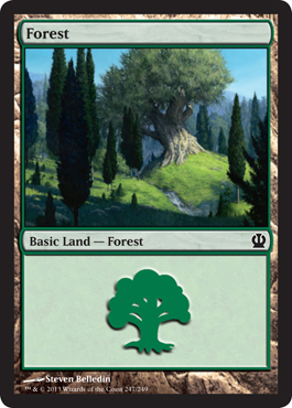 Forest 2 - Theros Spoiler