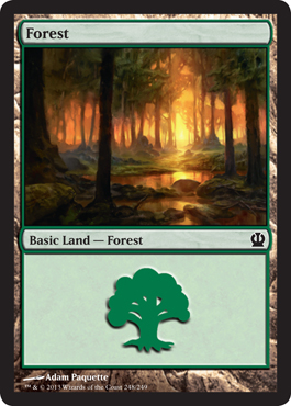 Forest 3 - Theros Spoiler