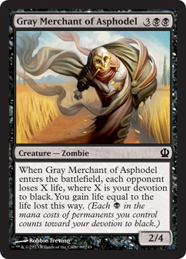 Gray Merchant of Asphodel - Theros Spoiler