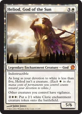 Heliod, God of the Sun - Theros Spoiler