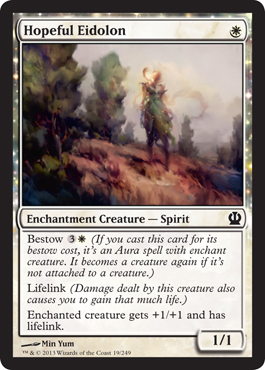 Hopeful Eidolon - Theros Spoiler