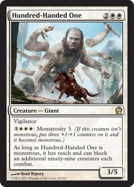 Hundred-Handed Ones - Theros Spoiler