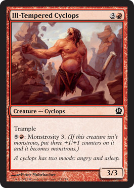 Ill-Tempered Cyclops - Theros Spoiler