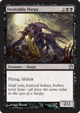 Insatiable Harpy - Theros Spoiler