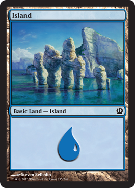 Island 2 - Theros Spoiler