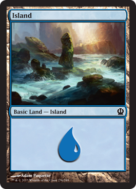 Island 3 - Theros Spoiler