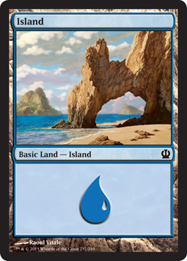 Island 4 - Theros Spoiler