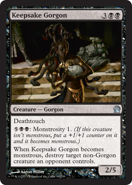 Keepsake Gorgon - Theros Spoiler