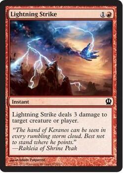 Lightning Strike - Theros Spoiler