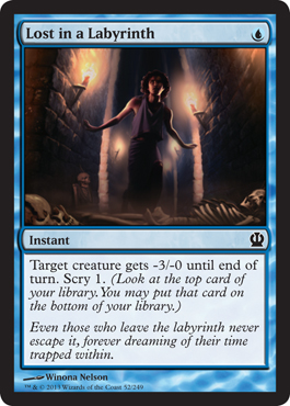 Lost in a Labyrinth - Theros Spoiler