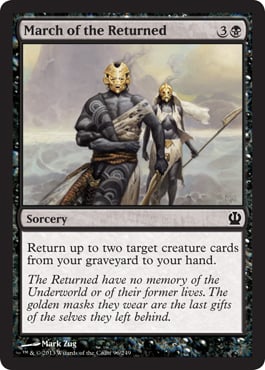 March of the Returned - Theros Spoiler