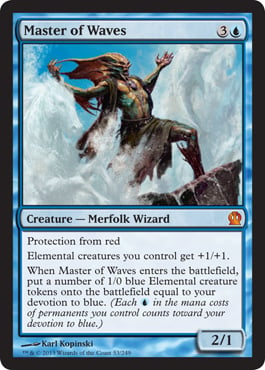 Master of Waves - Theros Spoiler