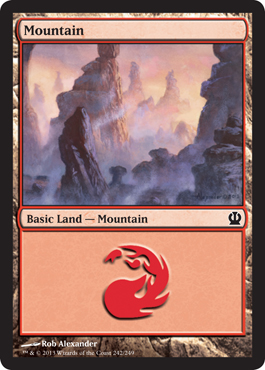 Mountain 1 - Theros Spoiler