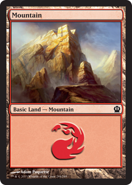 Mountain 3 - Theros Spoiler