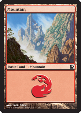 Mountain 4 - Theros Spoiler