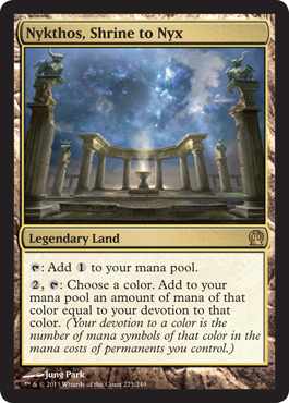 Nykthos, Shrine to Nyx - Theros Spoiler