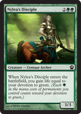 Nylea’s Disciple - Theros Spoiler
