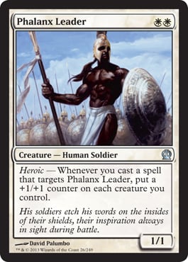 Phalanx Leader - Theros Spoiler