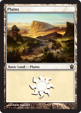 Plains 3 - Theros Spoiler