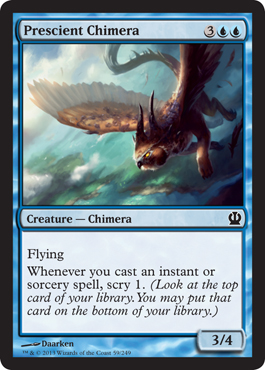 Prescient Chimera - Theros Spoiler