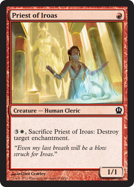 Priest of Iroas - Theros Spoiler