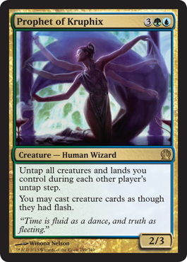 Prophet of Kruphix - Theros Spoiler