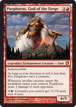 Purphoros, God of the Forge - Theros Spoiler
