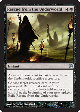 Rescue from the Underworld - Theros Spoiler