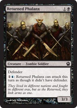 Returned Phalanx - Theros Spoiler