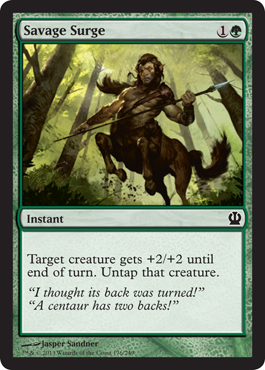 Savage Surge - Theros Spoiler