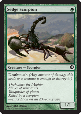 Sedge Scorpion - Theros Spoiler
