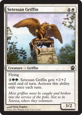 Setessan Griffin - Theros Spoiler