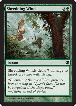 Shredding Winds - Theros Spoiler