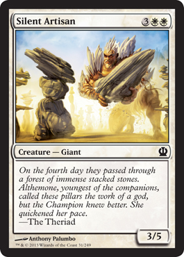 Silent Artisan - Theros Spoiler