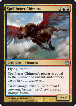 Spellheart Chimera - Theros Spoiler