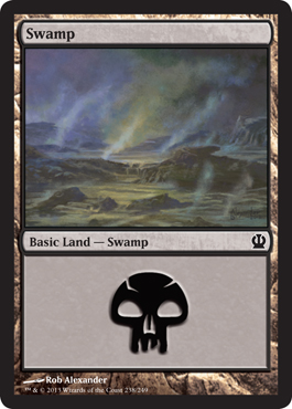 Swamp 1 - Theros Spoiler