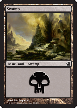 Swamp 3 - Theros Spoiler