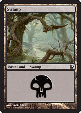 Swamp 4 - Theros Spoiler