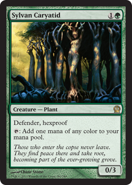 Sylvan Caryatid - Theros Spoiler