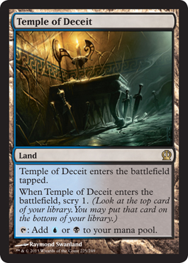 Temple of Deceit - Theros Spoiler