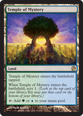 Temple of Mystery - Theros Spoiler