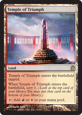 Temple of Triumph - Theros Spoiler