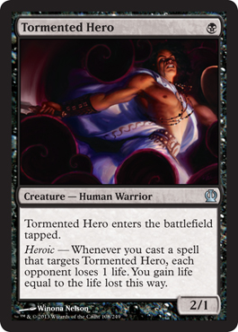 Tormented Hero - Theros Spoiler