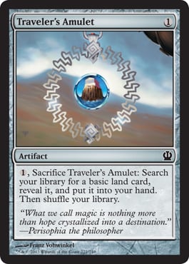 Traveler’s Amulet - Theros Spoiler