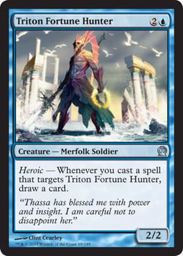 Triton Fortune Hunter - Theros Spoiler